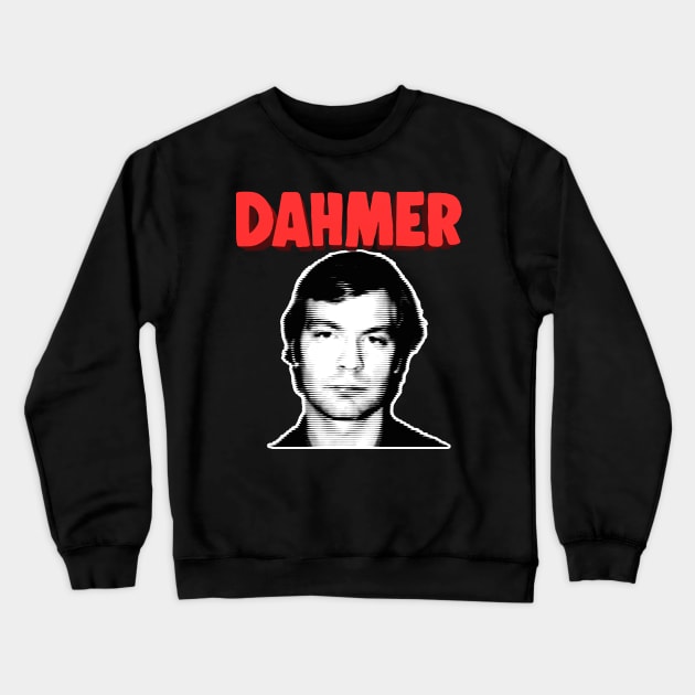 Jeffrey Dahmer #4 ∆∆∆ Retro Graphic Design Artwork Crewneck Sweatshirt by DankFutura